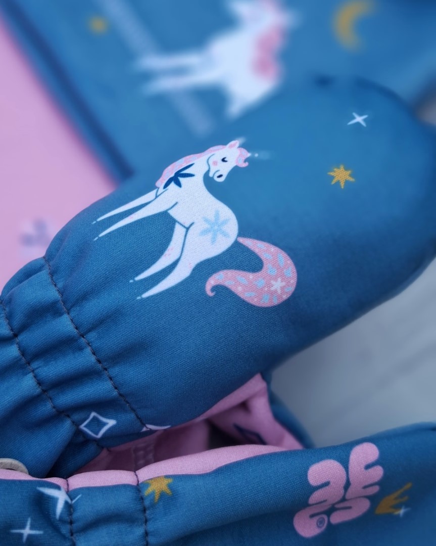 detske-softshellove-rukavice-jednorozci-petrolejova (2)